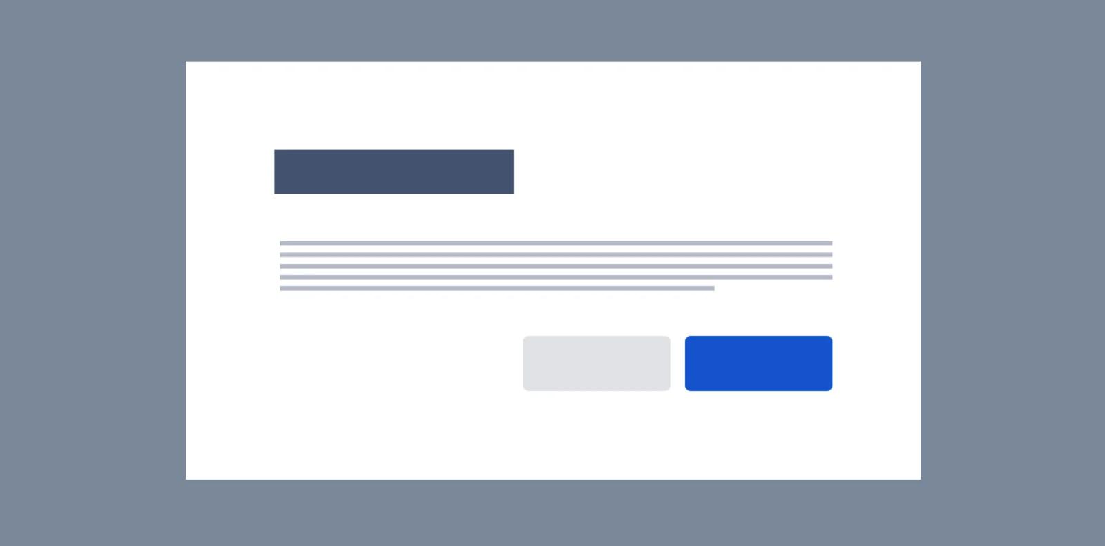 Atlassian's custom illustration of a what a finished design component should look like.