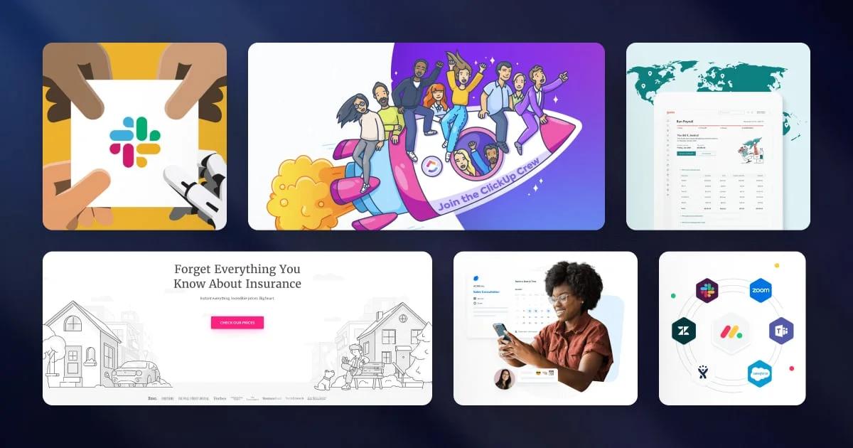 12 Best SaaS Illustration Examples in 2025