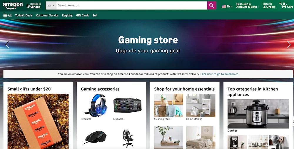 Amazon Enterprise Website Performance