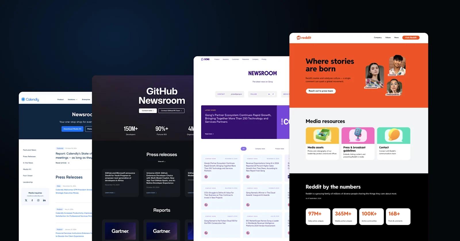 16 Best Media and Press Page Design Examples